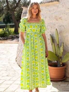 Pink City Prints Elizabeth Dress XS